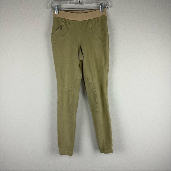 TuffRider Tan Equestrian Riding Pull On Pants Size 28 - Picture 1 of 7